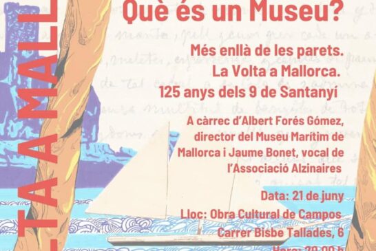 Volta a Mallorca amb llaut i xerrada sobre el Museu Marítim de Mallorca