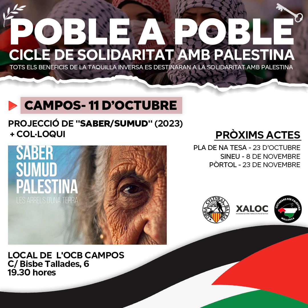 Projecció del documental Saber / Sumud