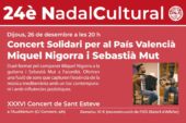 Concert solidari per recaptar fons per València